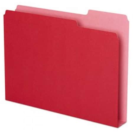 Pendaflex PFX Double Stuff File Folders, Letter, Red, 50PK 54454